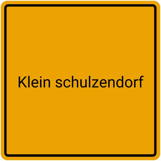 Meldebestätigung Klein Schulzendorf